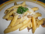 Penne alla Funghi (penne na houbách), Penne, alla, Funghi, (penne, na, houbách)